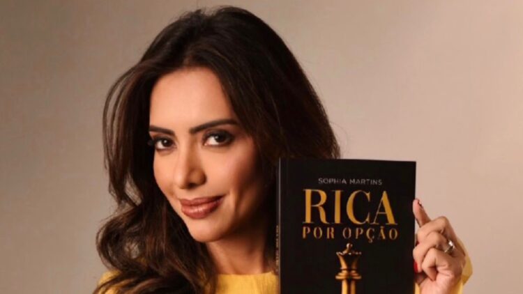 Lançamento de “Rica por Opção”, de Sophia Martins, chega ao Brasil com estreia nacional em Balneário Camboriú