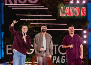 Davi Quaresma celebra lançamento de “Por Mim, Por Nós”, ao lado de Sorriso Maroto e Dilsinho no projeto “Lado B do Sorriso”